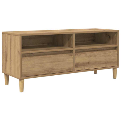 TV-kast Artisan Eiken 100 x 34,5 x 44,5 cm Bewerkt hout