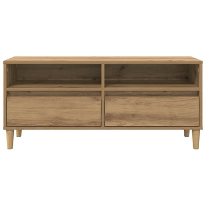 TV-kast Artisan Eiken 100 x 34,5 x 44,5 cm Bewerkt hout