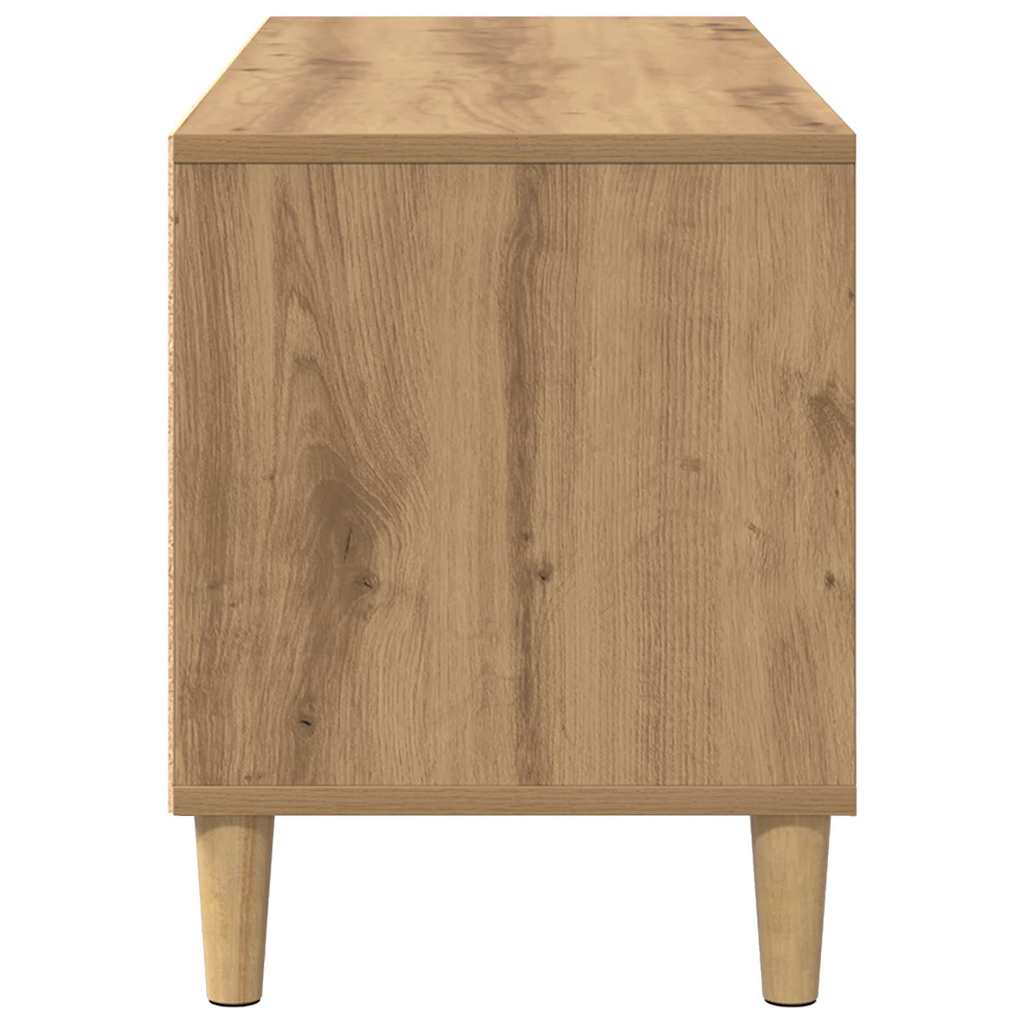 TV-kast Artisan Eiken 100 x 34,5 x 44,5 cm Bewerkt hout