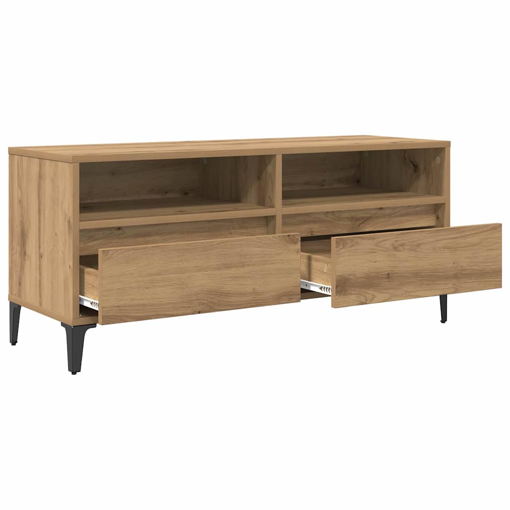 TV-kast met lade Artisan Eiken 100 x 34,5 x 44,5 cm