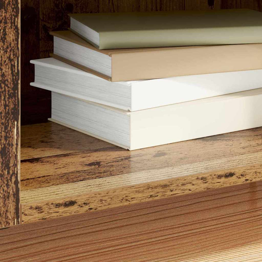 Platenkast Oud Hout 121 x 38 x 48 cm Bewerkt hout