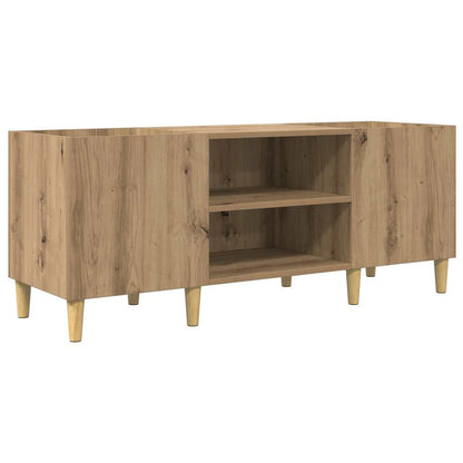 Platenkast Artisan Eiken 121 x 38 x 48 cm Bewerkt hout