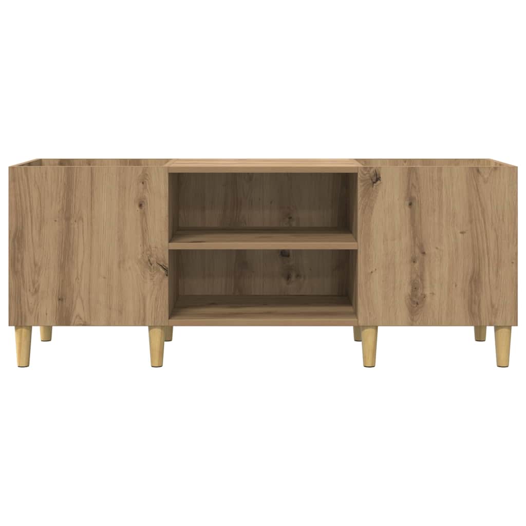 Platenkast Artisan Eiken 121 x 38 x 48 cm Bewerkt hout