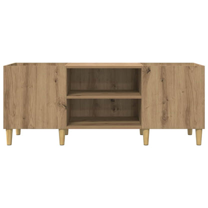 Platenkast Artisan Eiken 121 x 38 x 48 cm Bewerkt hout