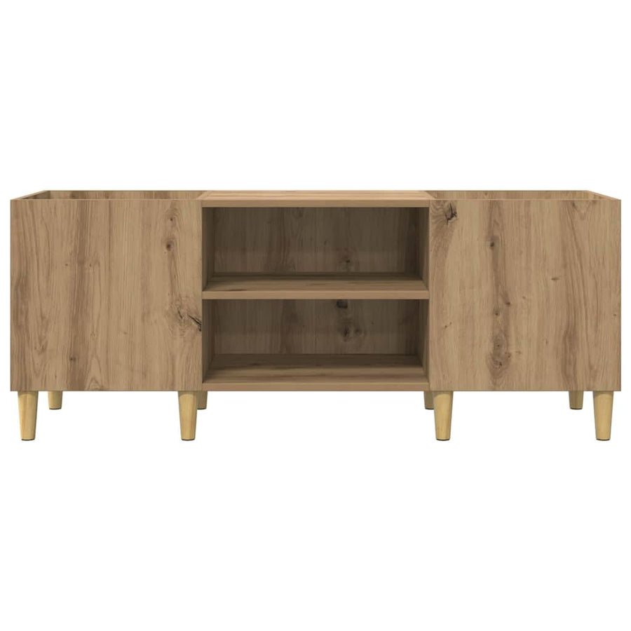 Platenkast Artisan Eiken 121 x 38 x 48 cm Bewerkt hout