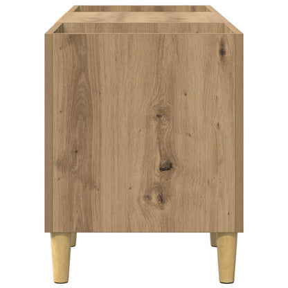 Platenkast Artisan Eiken 121 x 38 x 48 cm Bewerkt hout
