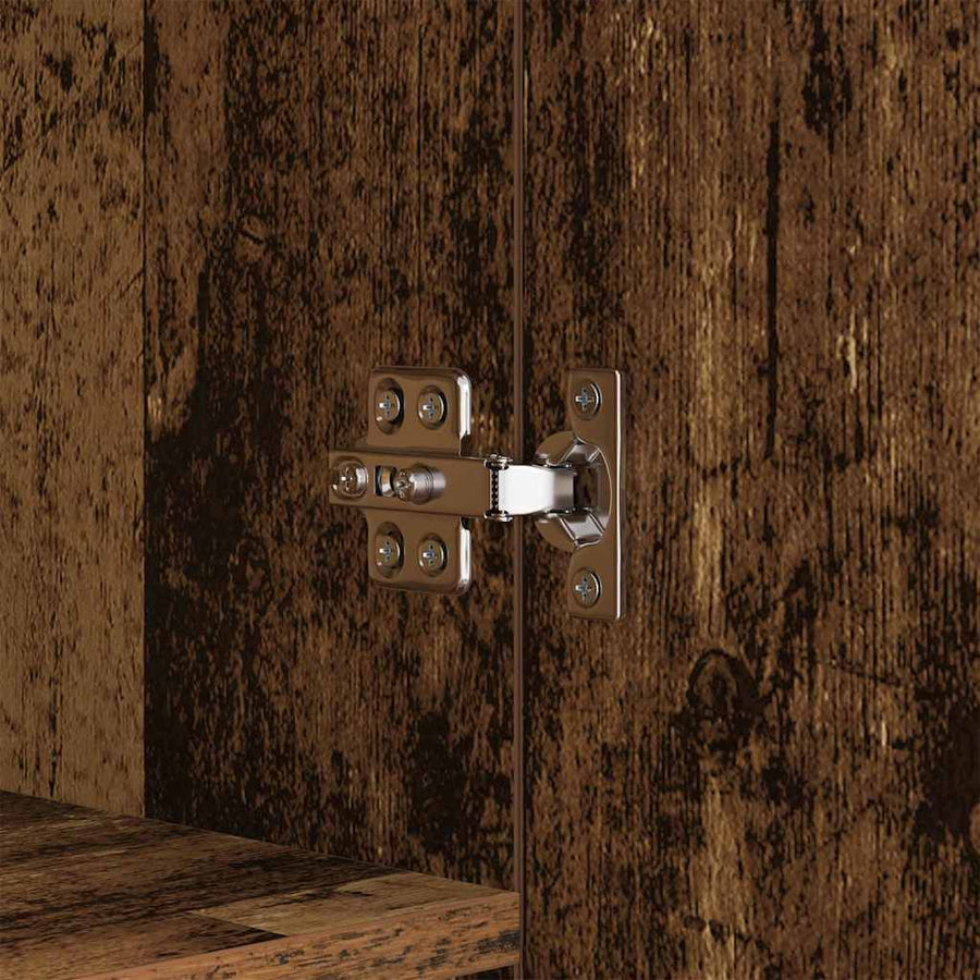 Dressoir Oudhout 69,5 x 34 x 90 cm Bewerkt hout