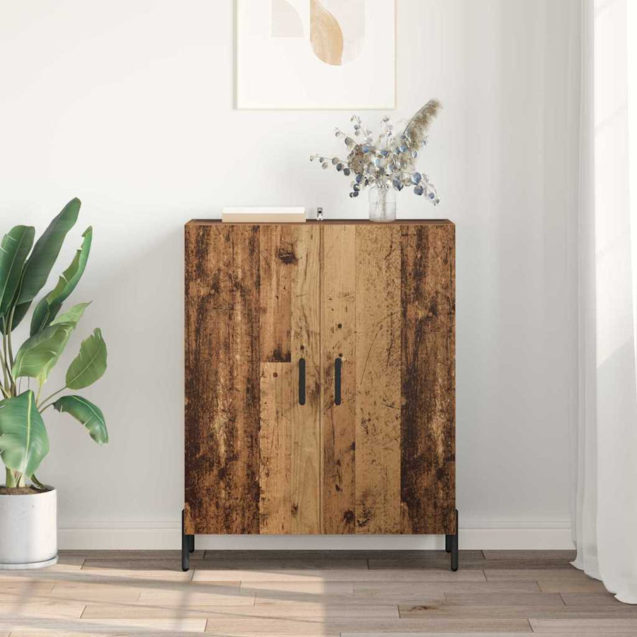 Dressoir Oudhout 69,5 x 34 x 90 cm Bewerkt hout