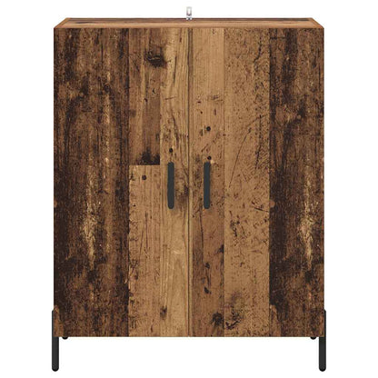 Dressoir Oudhout 69,5 x 34 x 90 cm Bewerkt hout
