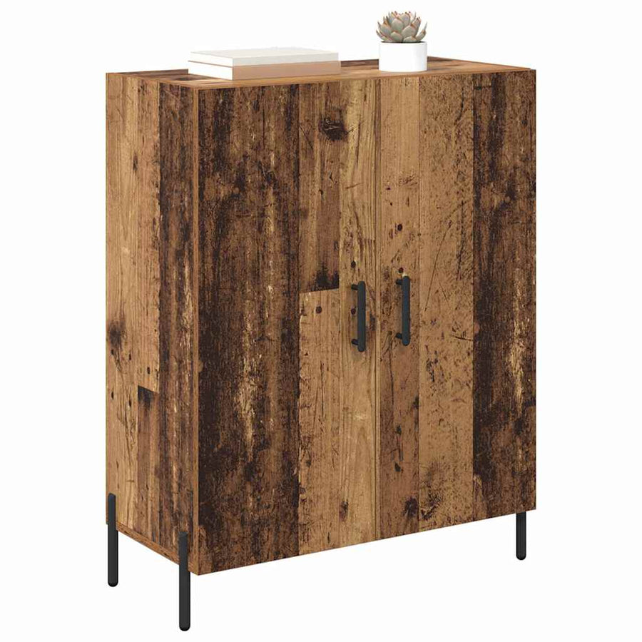 Dressoir Oudhout 69,5 x 34 x 90 cm Bewerkt hout