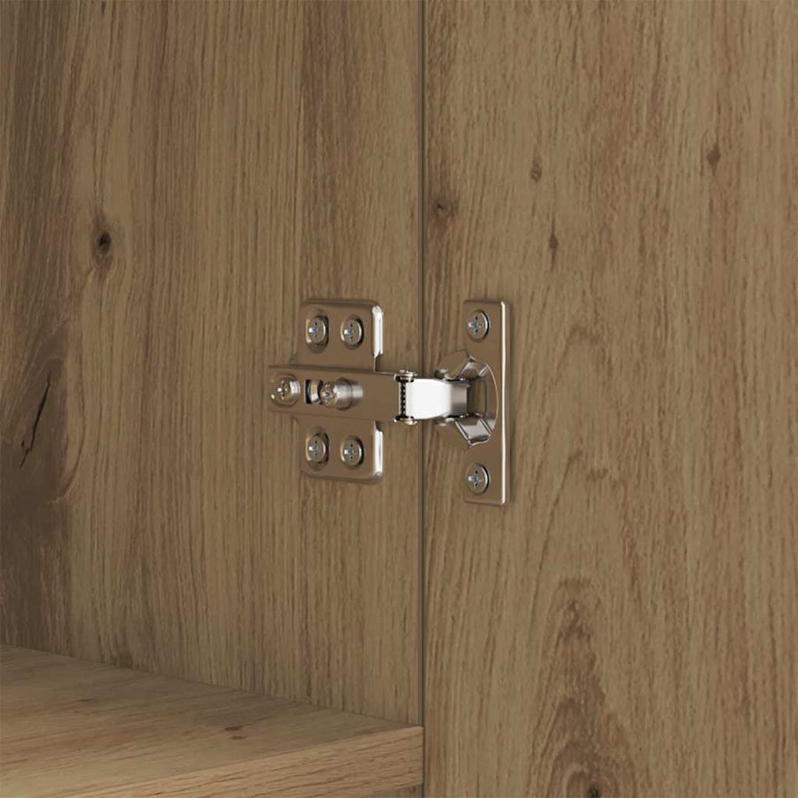 Dressoir Artisan Eiken 69,5 x 34 x 90 cm Bewerkt hout