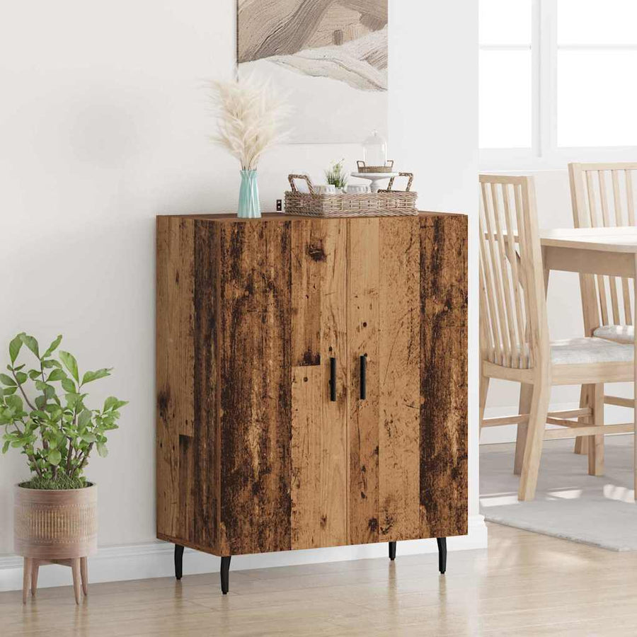Dressoir Oudhout 69,5 x 34 x 90 cm Bewerkt hout