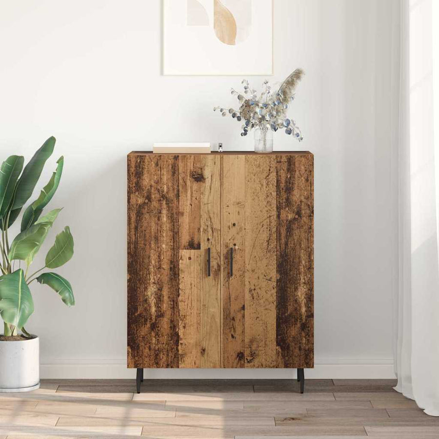 Dressoir Oudhout 69,5 x 34 x 90 cm Bewerkt hout