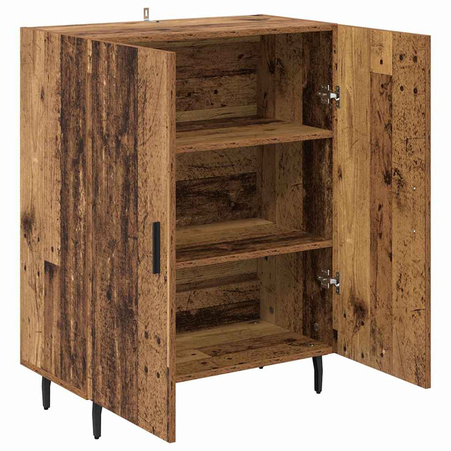 Dressoir Oudhout 69,5 x 34 x 90 cm Bewerkt hout