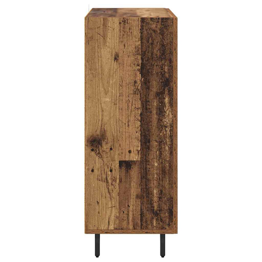 Dressoir Oudhout 69,5 x 34 x 90 cm Bewerkt hout