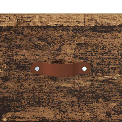 Ladekast met lade Oudhout 69,5 x 34 x 90 cm Geconstrueerd hout