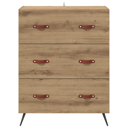 Ladekast Artisan Eik 69,5 x 34 x 90 cm Geconstrueerd hout
