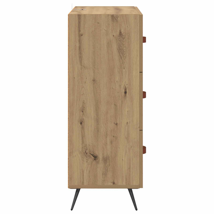 Ladekast Artisan Eik 69,5 x 34 x 90 cm Geconstrueerd hout