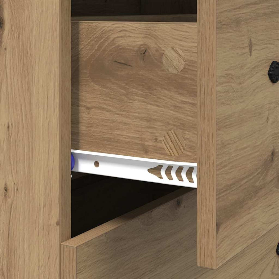 Dressoir met lade Artisan Eiken 69,5 x 34 x 90 cm