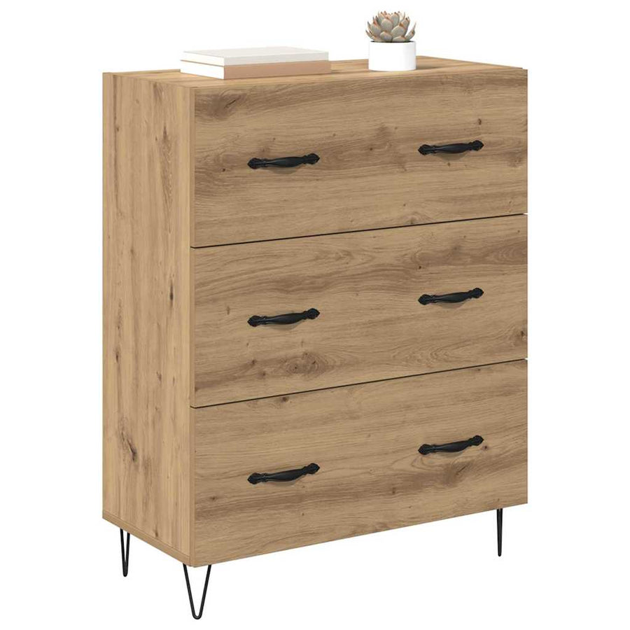 Dressoir met lade Artisan Eiken 69,5 x 34 x 90 cm