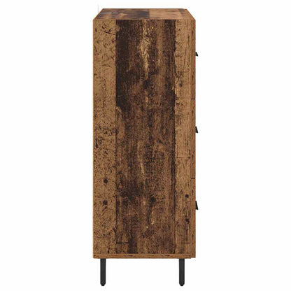 Dressoir Oud Hout 69,5 x 34 x 90 cm Gemonteerd hout en ijzer
