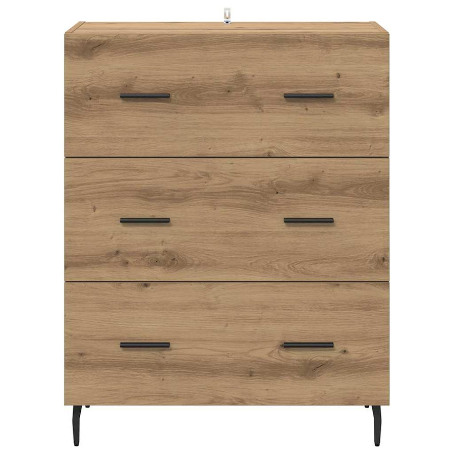Dressoir met lade Artisan Eiken 69,5 x 34 x 90 cm