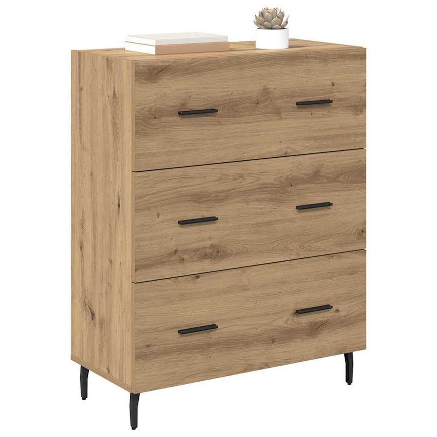 Dressoir met lade Artisan Eiken 69,5 x 34 x 90 cm