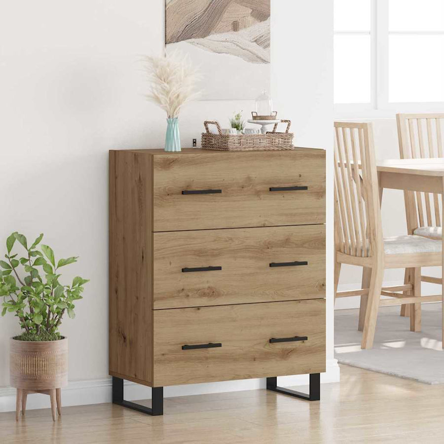 Dressoir met lade Artisan Eiken 69,5 x 34 x 90 cm