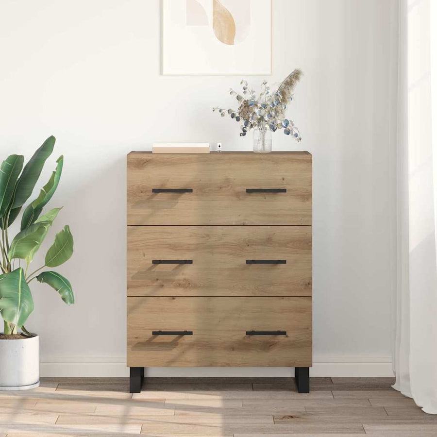 Dressoir met lade Artisan Eiken 69,5 x 34 x 90 cm