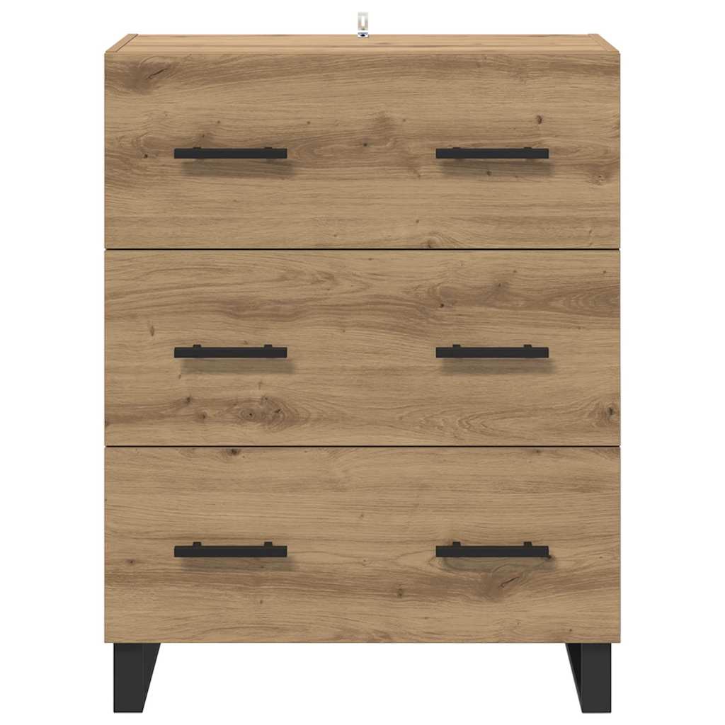 Dressoir met lade Artisan Eiken 69,5 x 34 x 90 cm