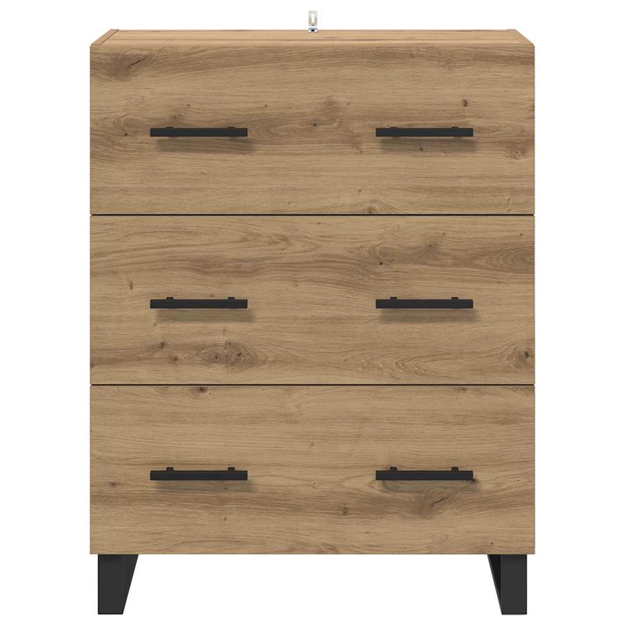 Dressoir met lade Artisan Eiken 69,5 x 34 x 90 cm