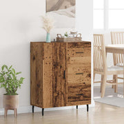 Dressoir 69,5x34x90 cm oud hout ijzer