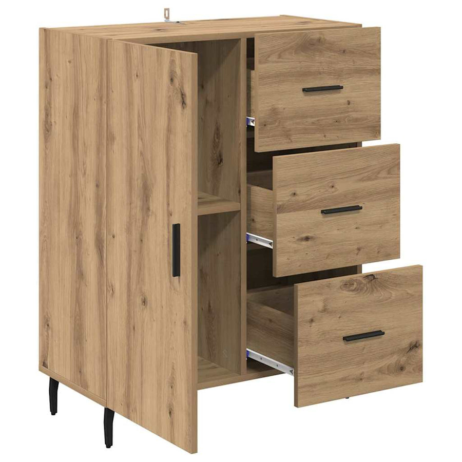 Dressoir met lade Artisan Eiken 69,5 x 34 x 90 cm