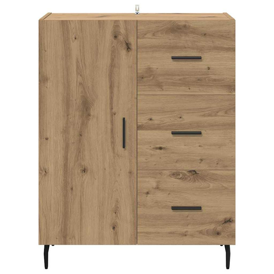 Dressoir met lade Artisan Eiken 69,5 x 34 x 90 cm