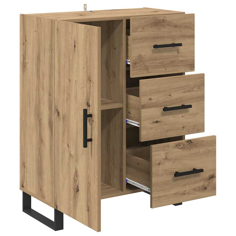 Dressoir met lade Artisan Eiken 69,5 x 34 x 90 cm
