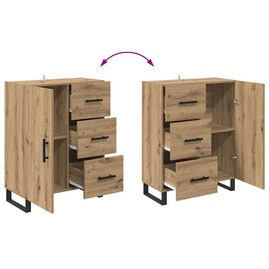 Dressoir met lade Artisan Eiken 69,5 x 34 x 90 cm