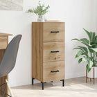 Dressoir 34,5x34x90 cm bewerkt hout