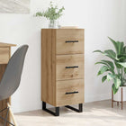 Sideboard with drawer Artisan Oak 34.5 x 34 x 90 cm