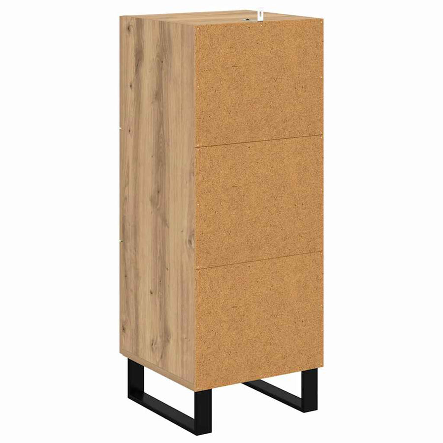 Dressoir met lade Artisan Eiken 34,5 x 34 x 90 cm