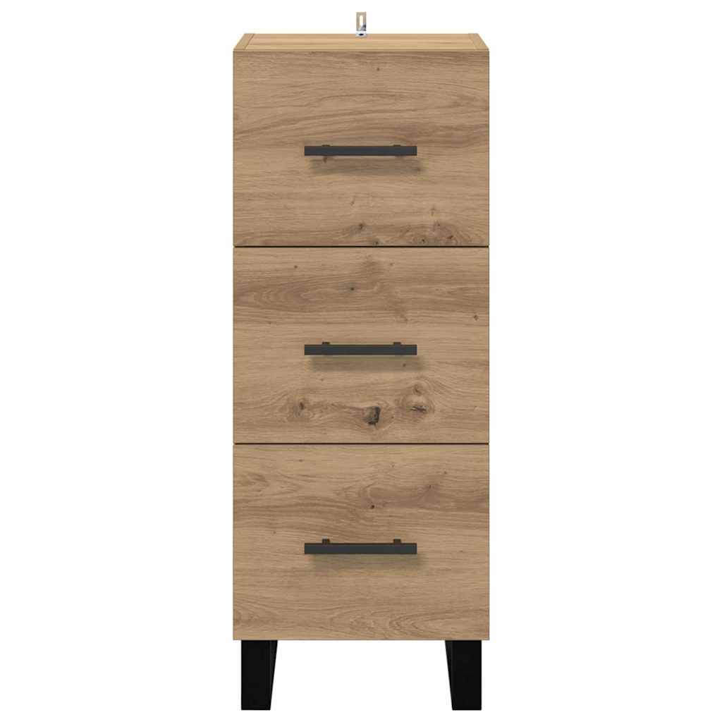 Dressoir met lade Artisan Eiken 34,5 x 34 x 90 cm