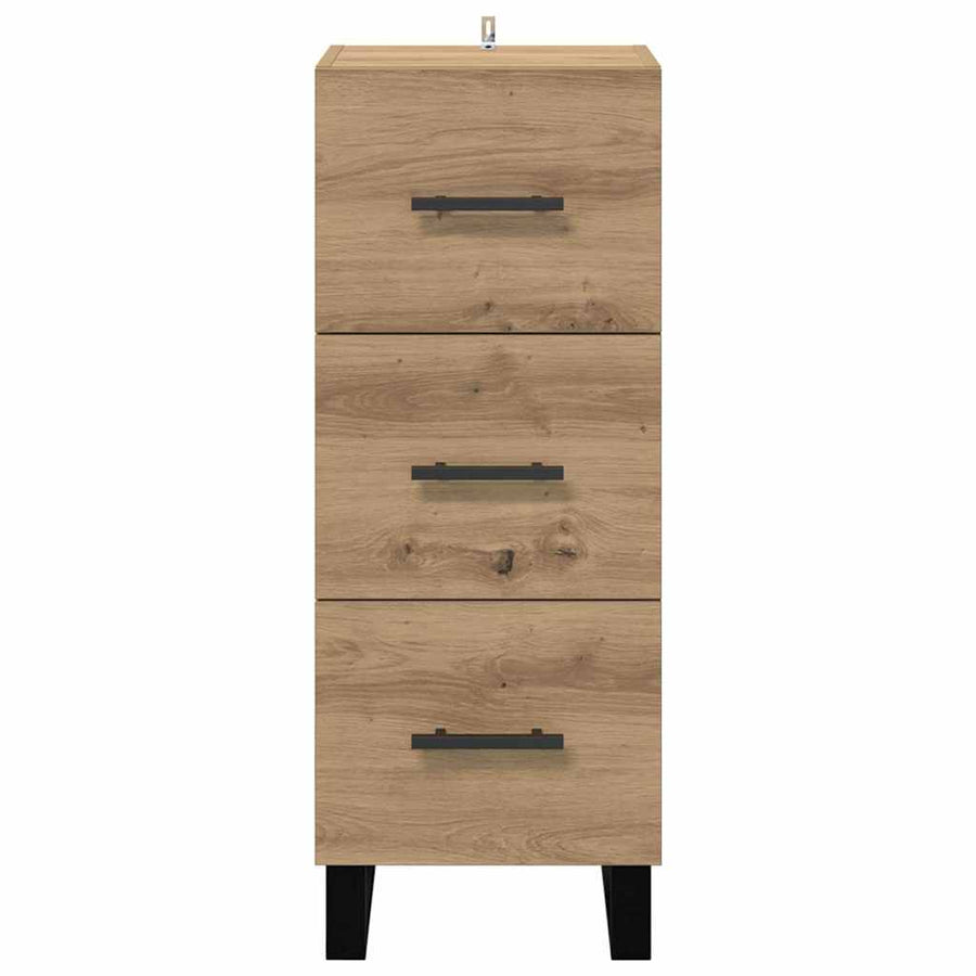 Dressoir met lade Artisan Eiken 34,5 x 34 x 90 cm