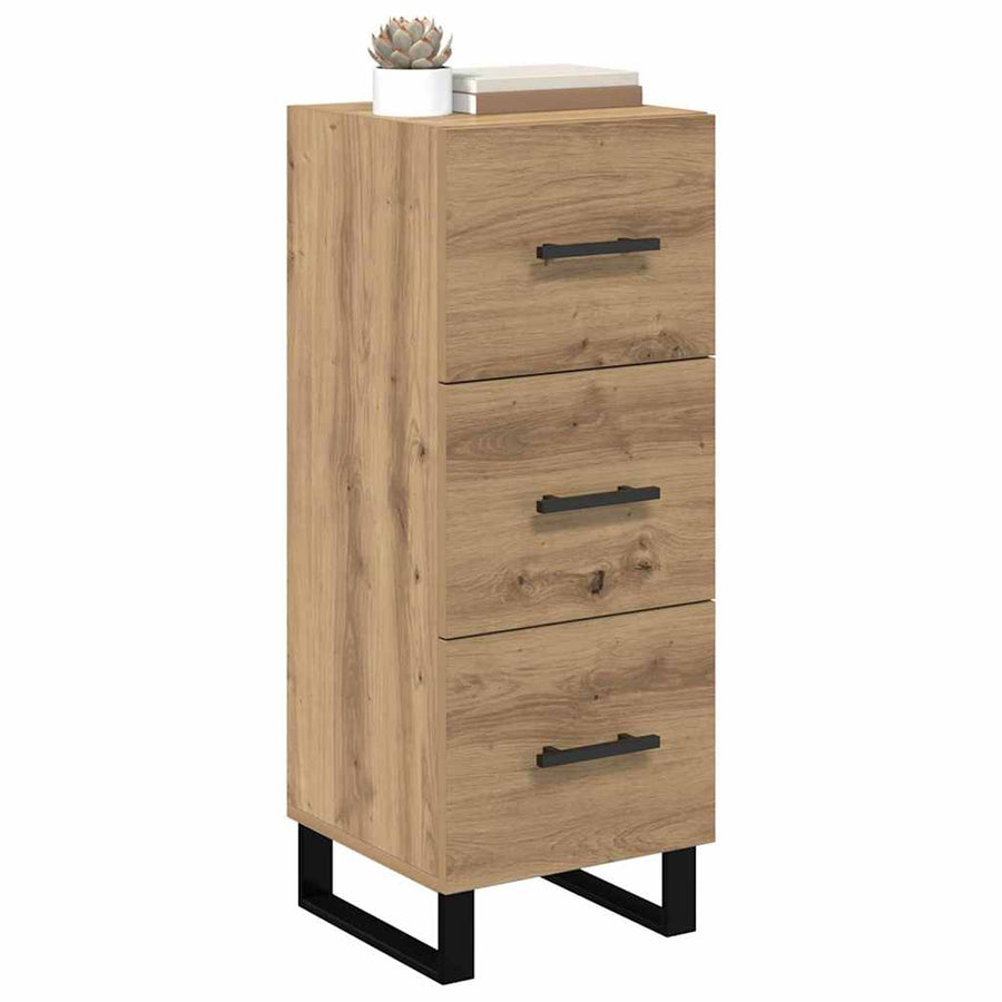 Dressoir met lade Artisan Eiken 34,5 x 34 x 90 cm