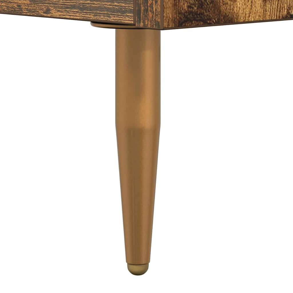 Dressoir Oud hout 34 x 34.5 x 90 cm Bewerkt hout