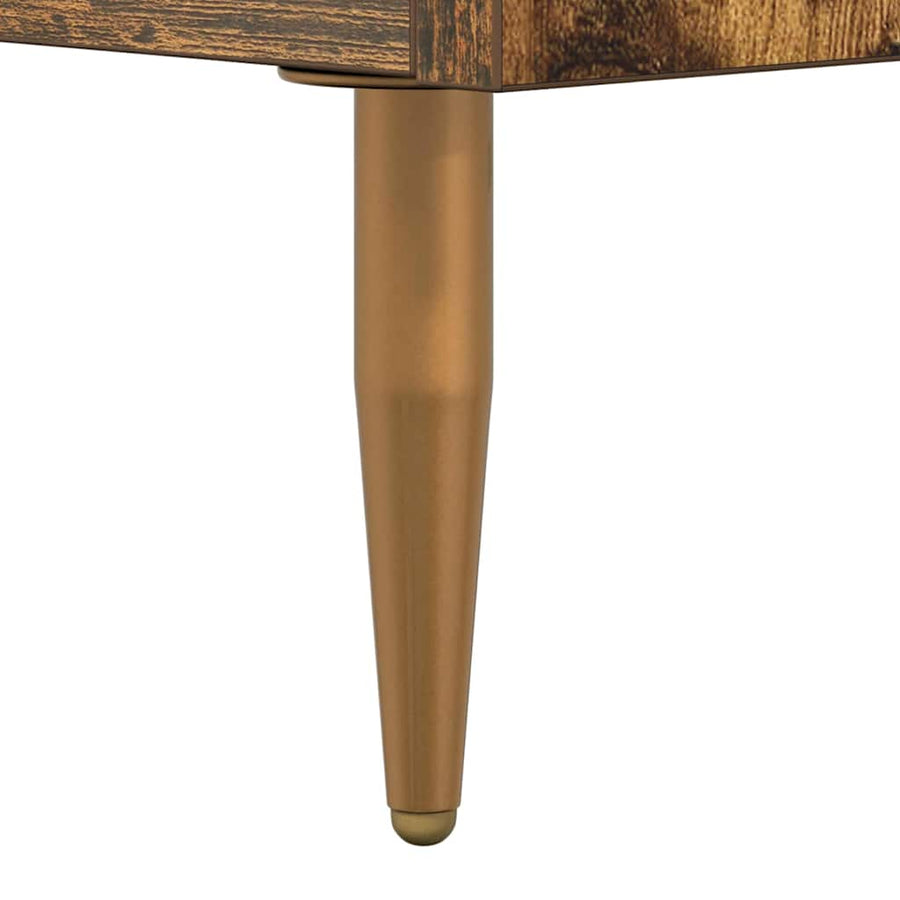 Dressoir Oud hout 34 x 34.5 x 90 cm Bewerkt hout