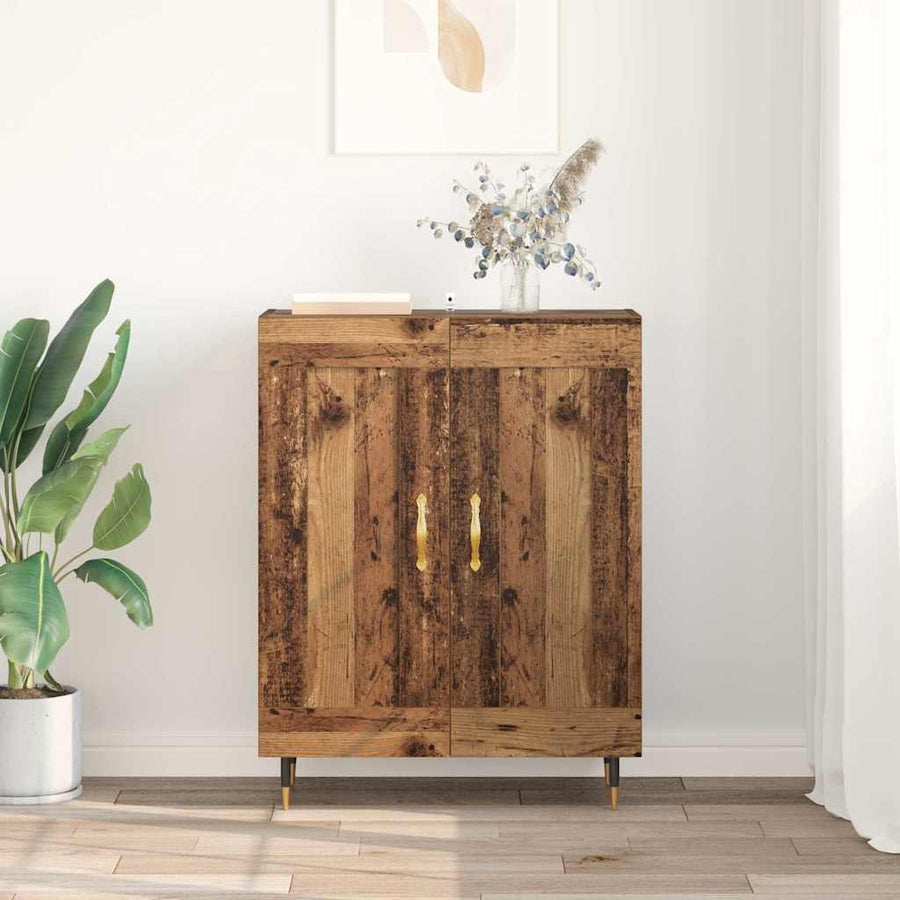 Dressoir Oudhout 69,5 x 34 x 90 cm Bewerkt hout