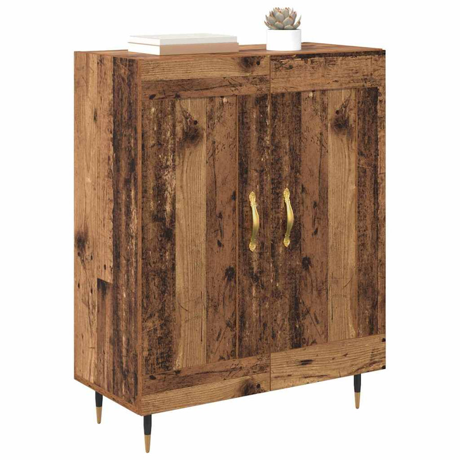 Dressoir Oudhout 69,5 x 34 x 90 cm Bewerkt hout