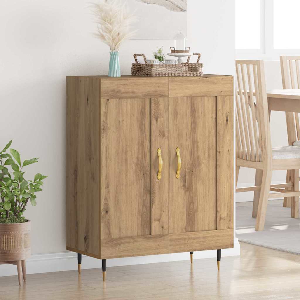 Dressoir Artisan Eiken 69,5 x 34 x 90 cm Bewerkt hout