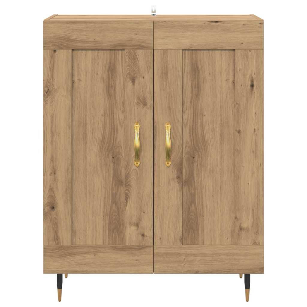 Dressoir Artisan Eiken 69,5 x 34 x 90 cm Bewerkt hout