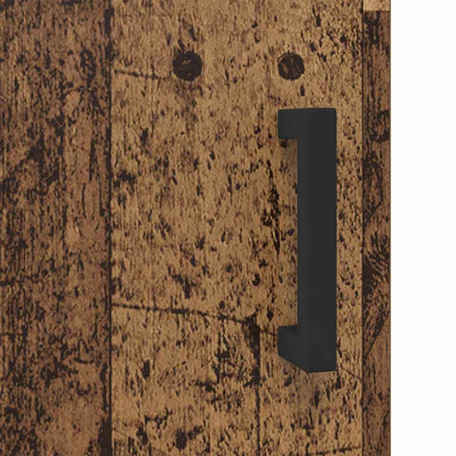 Dressoir Oud Hout 69,5 x 34 x 90 cm Gemonteerd hout en ijzer
