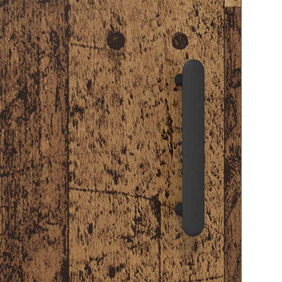 Dressoir Oud Hout 69,5 x 34 x 90 cm Gemonteerd hout en ijzer
